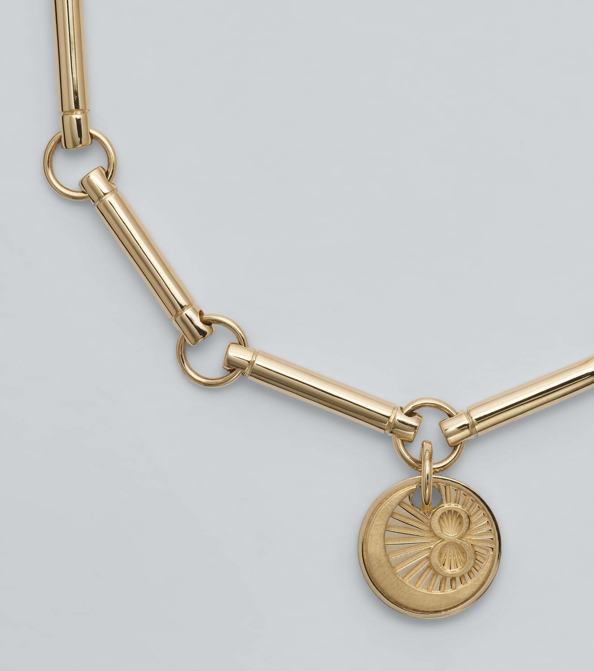 Foundrae Karma 18kt gold chain bracelet
