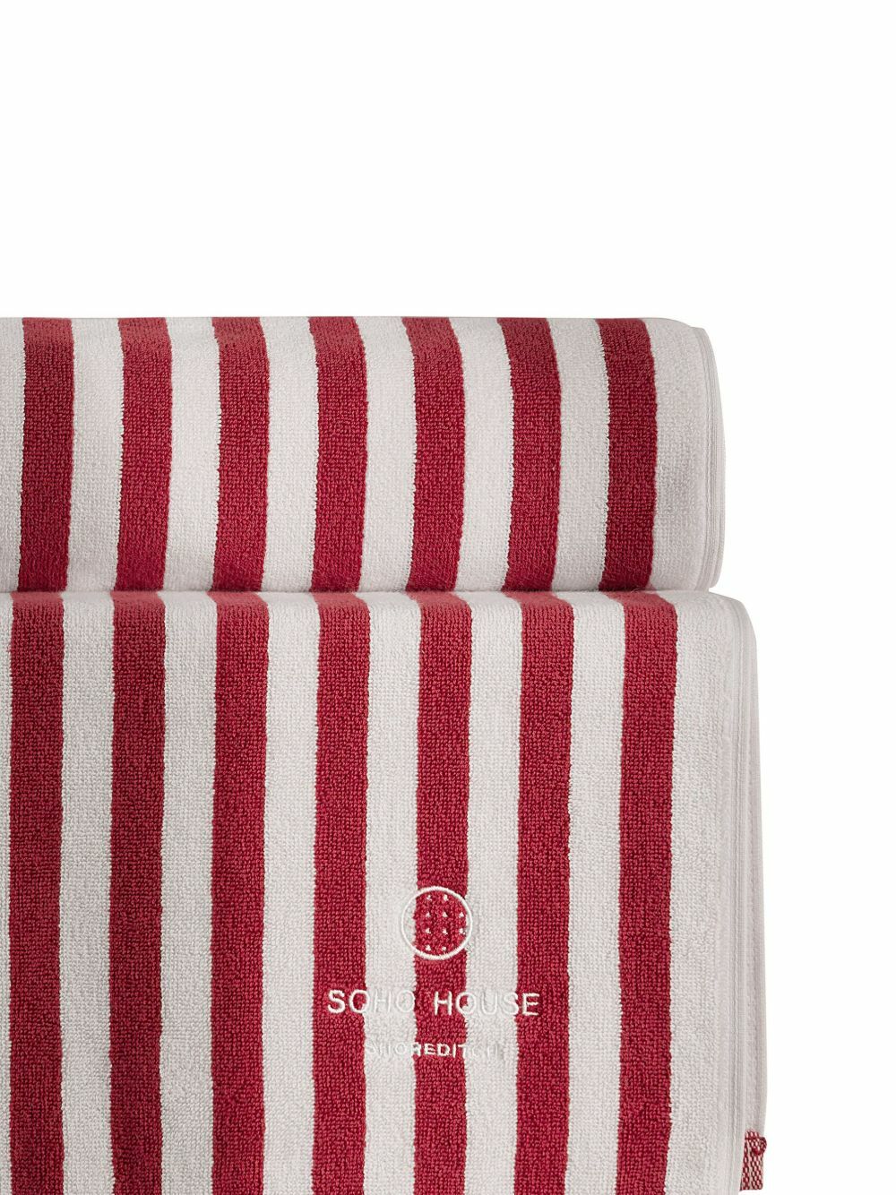 Soho Home Red Shoreditch Cotton Pool Towel