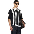 Moschino Black & White Sport Inspired Polo