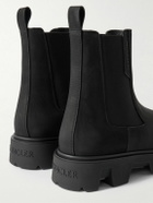 Moncler - Peak City Nubuck Chelsea Boots - Black