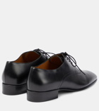 The Row Kay leather Oxford shoes