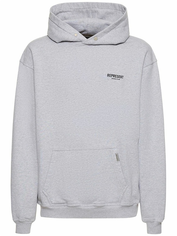 Photo: REPRESENT Owners Club Logo Cotton Hoodie