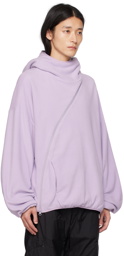 POST ARCHIVE FACTION (PAF) SSENSE Exclusive Purple Hoodie
