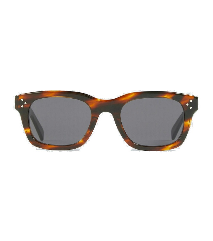 Photo: Celine Eyewear Tortoiseshell square sunglasses