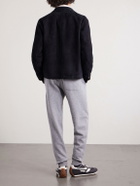 TOM FORD - Tapered Cashmere and Cotton-Blend Sweatpants - Gray