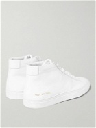 Common Projects - Original Achilles Leather High-Top Sneakers - White