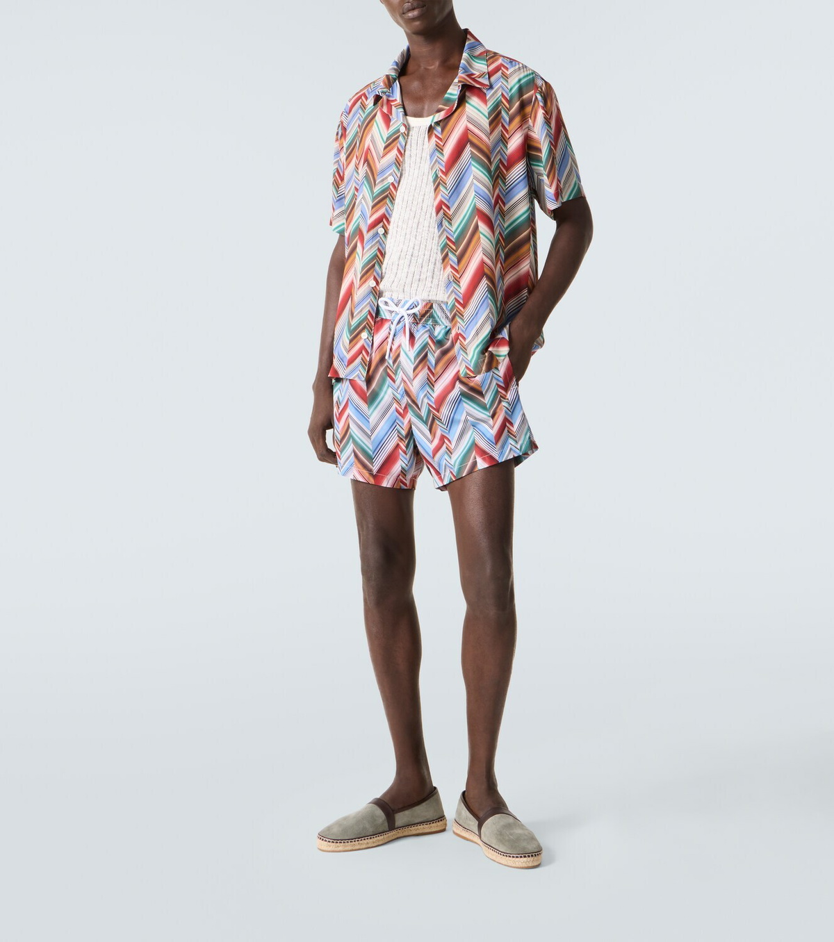 Missoni Zigzag bowling shirt