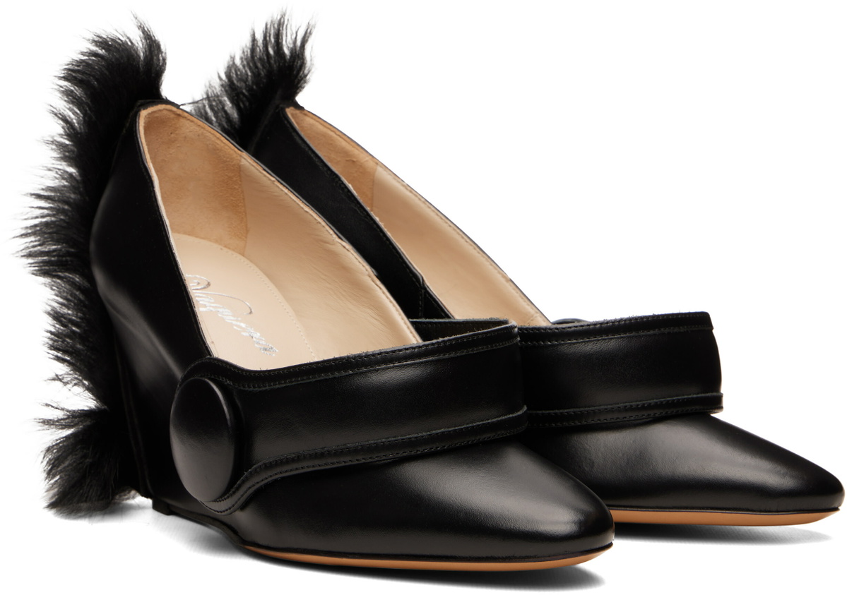 VAQUERA Black Mohawk Heels