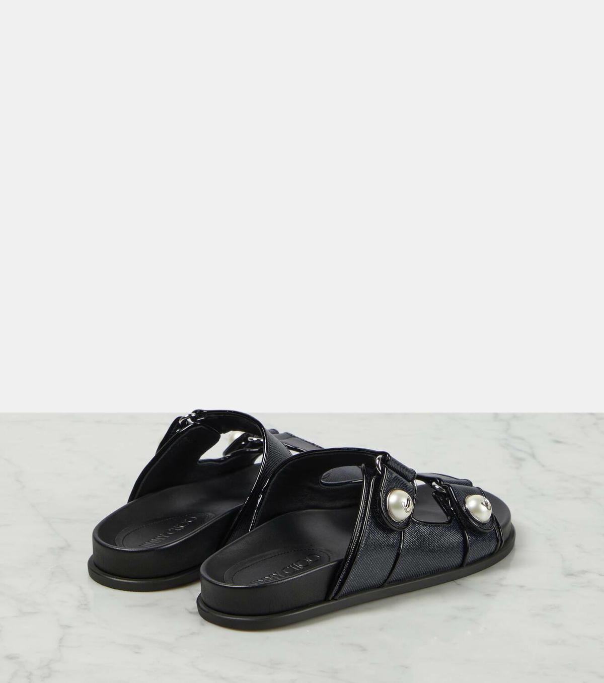 Jimmy Choo Fayence denim sandals Jimmy Choo