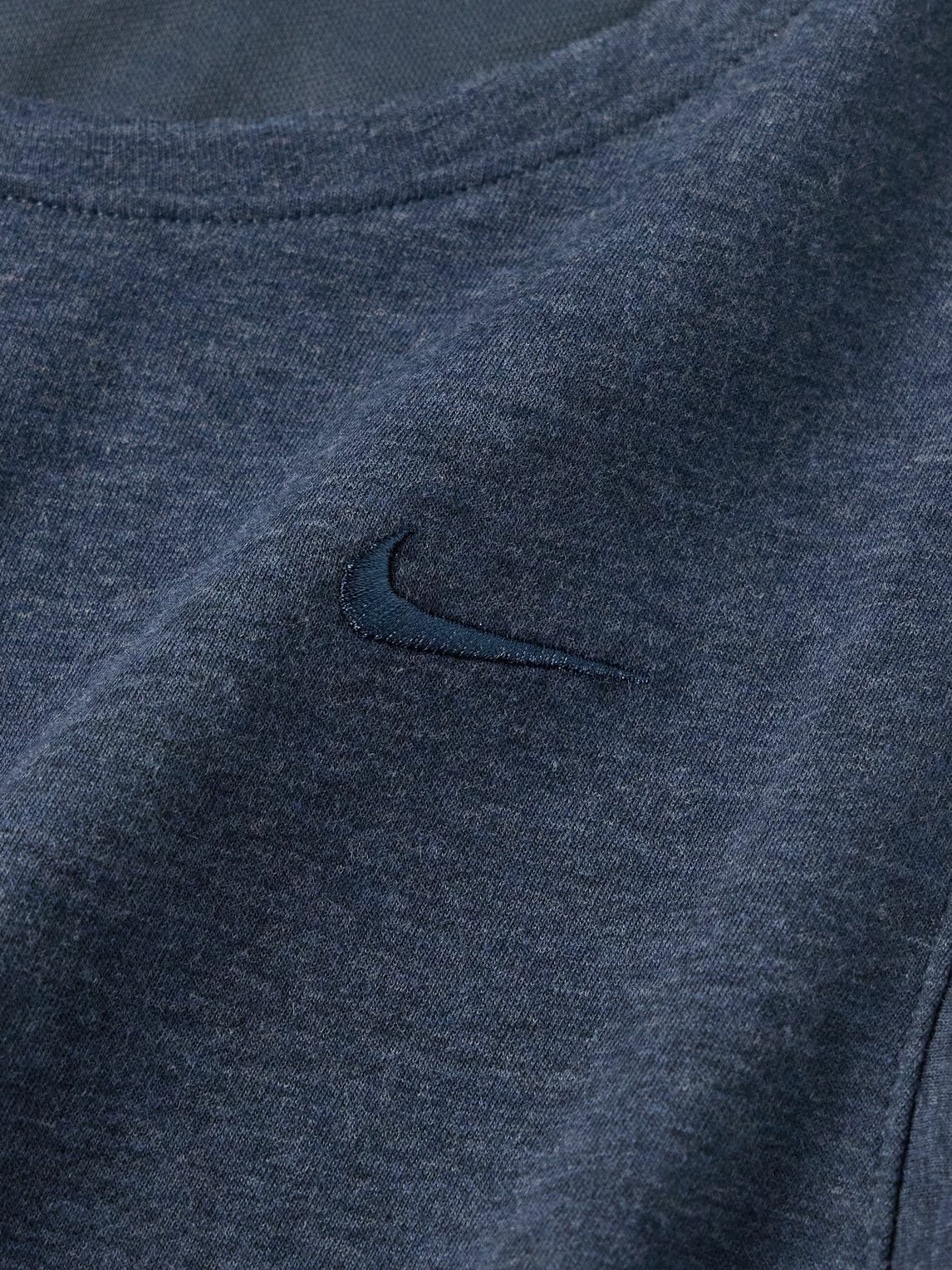 Nike Training - Primary Logo-Embroidered Cotton-Blend Dri-FIT Tank Top - Blue