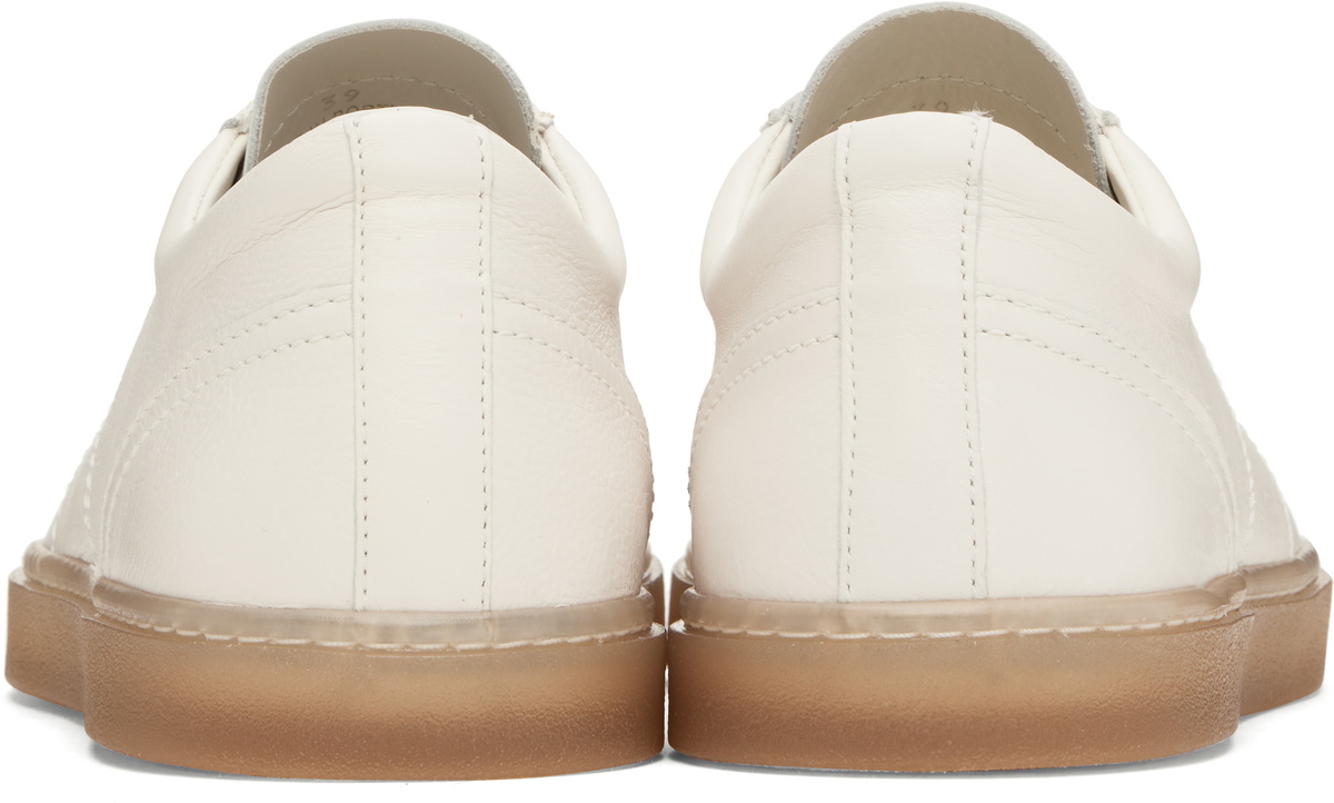 LEMAIRE White Linoleum Laced Up Sneakers Lemaire