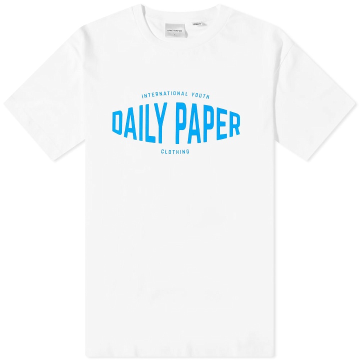Photo: Daily Paper Men's Youth Logo T-Shirt in White