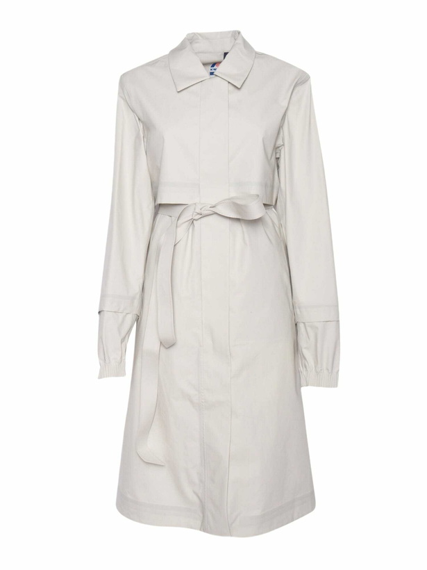 Photo: K-Way Jesy 3l Poplin Long Down Jacket
