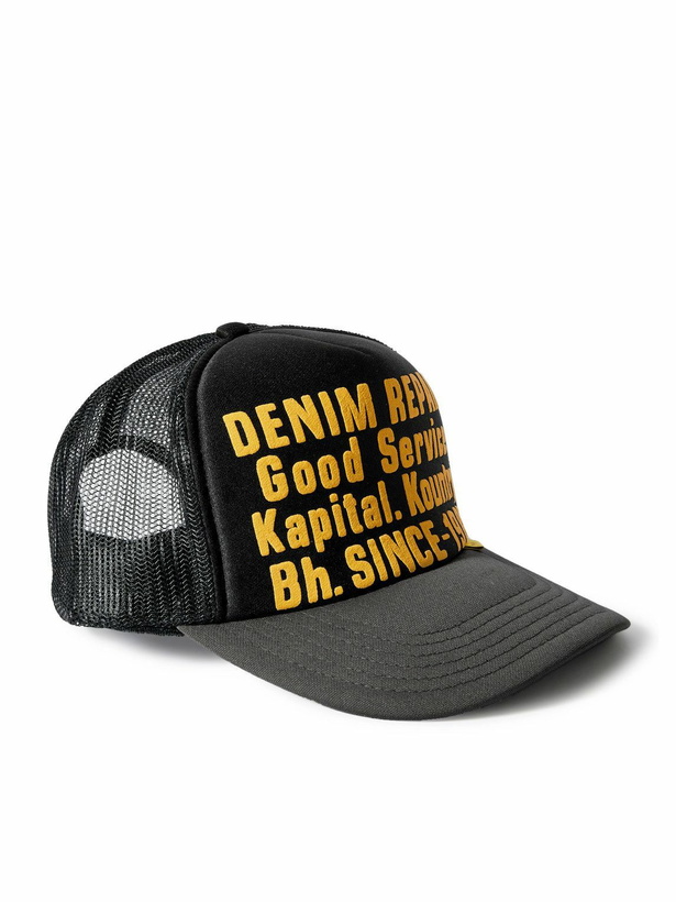 Photo: KAPITAL - Printed Scuba and Mesh Trucker Cap