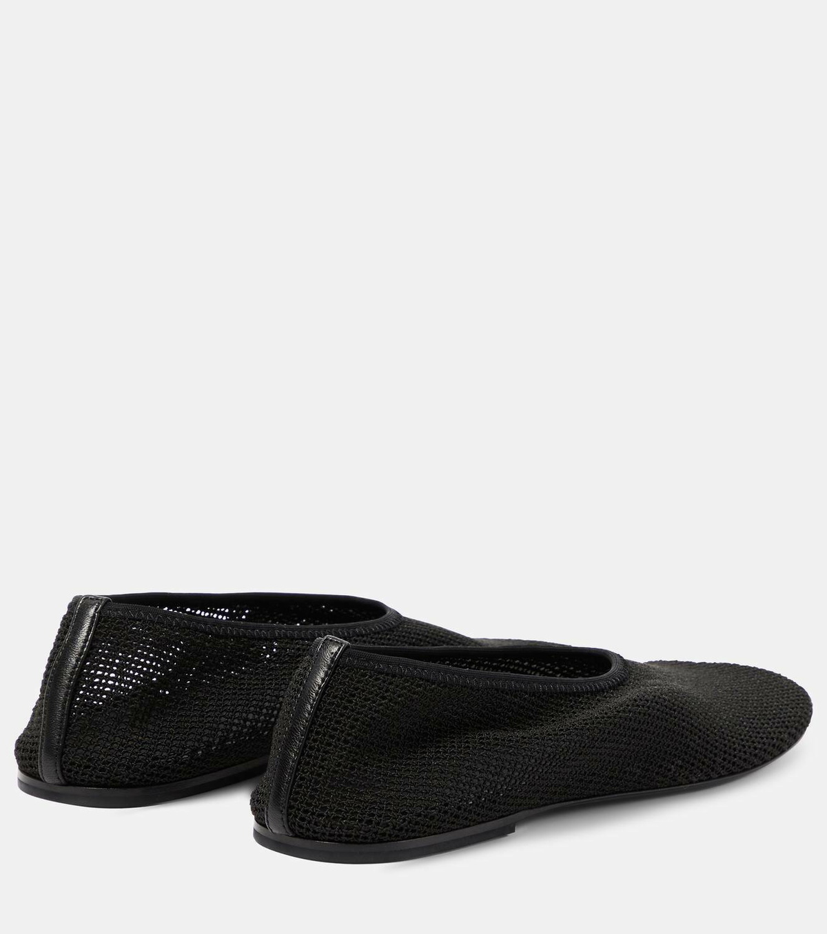 Khaite Marcy mesh ballet flats