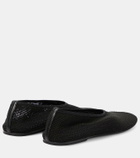 Khaite Marcy mesh ballet flats