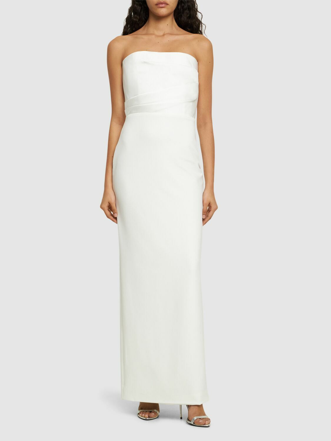 chinese dress ladies The Afra Maxi Dress in Blush  Solace London