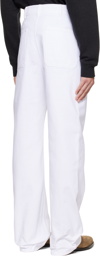 Lemaire White Sailor Jeans