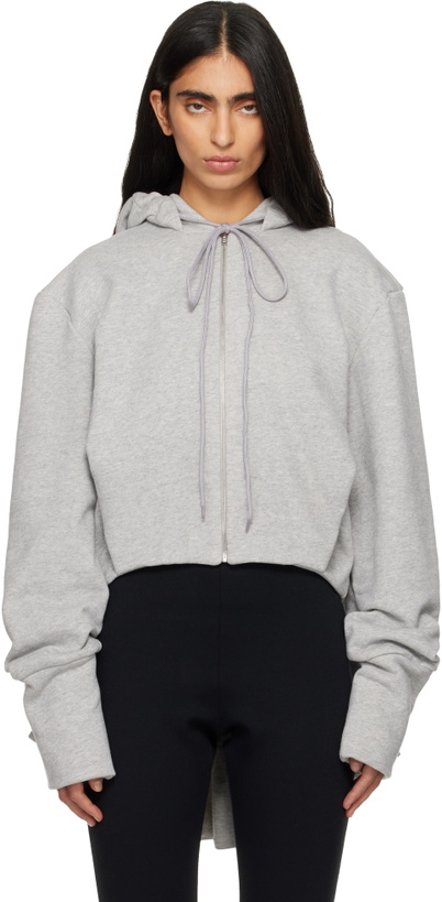 Photo: FIDAN NOVRUZOVA Gray Lotte Hoodie