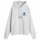 New Amsterdam Surf Association Men's Logo Hoodie in Grey Melange