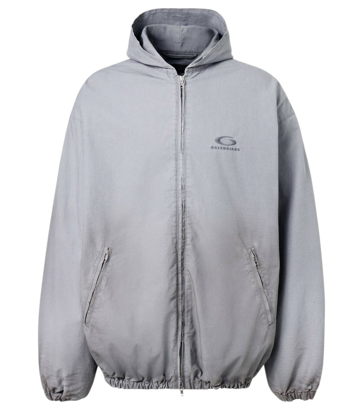 【30％OFF】 Balenciaga Grey Europa Hoodie Balenciaga トップス