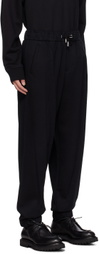 Wooyoungmi Black Drawstring Sweatpants