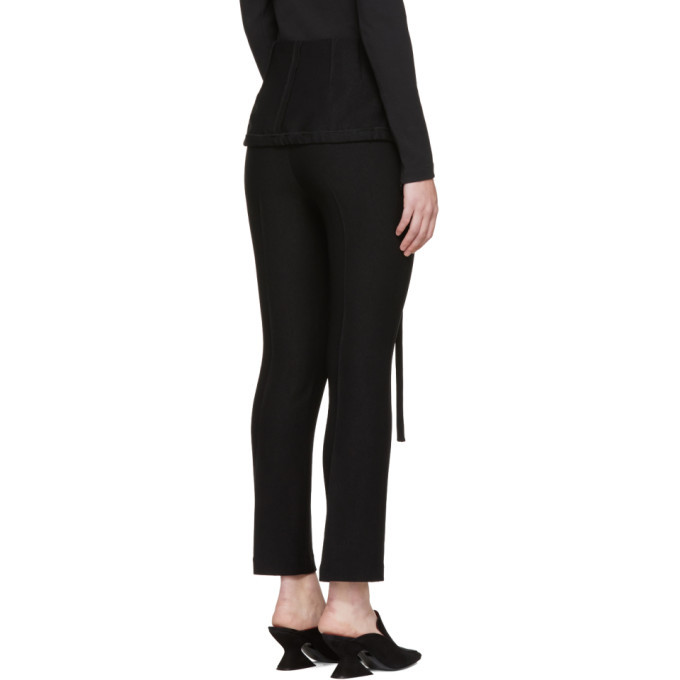 Wendelborn Black Parachute Trousers
