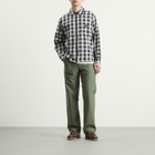 Stan Ray Men's Zip Shirt in Black Check