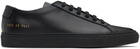 Common Projects Black Original Achilles Low Sneakers
