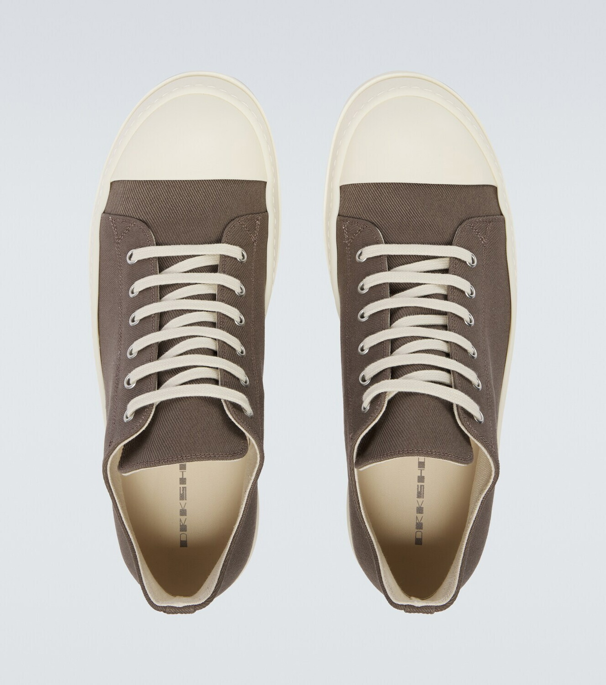Rick Owens DRKSHDW Temple denim low-top sneakers