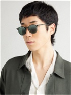 Mr Leight - Marmont S Round-Frame Acetate and Silver-Tone Sunglasses