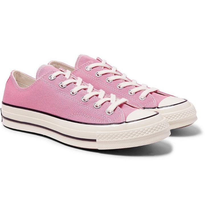 Photo: Converse - Chuck 70 Canvas Sneakers - Pink