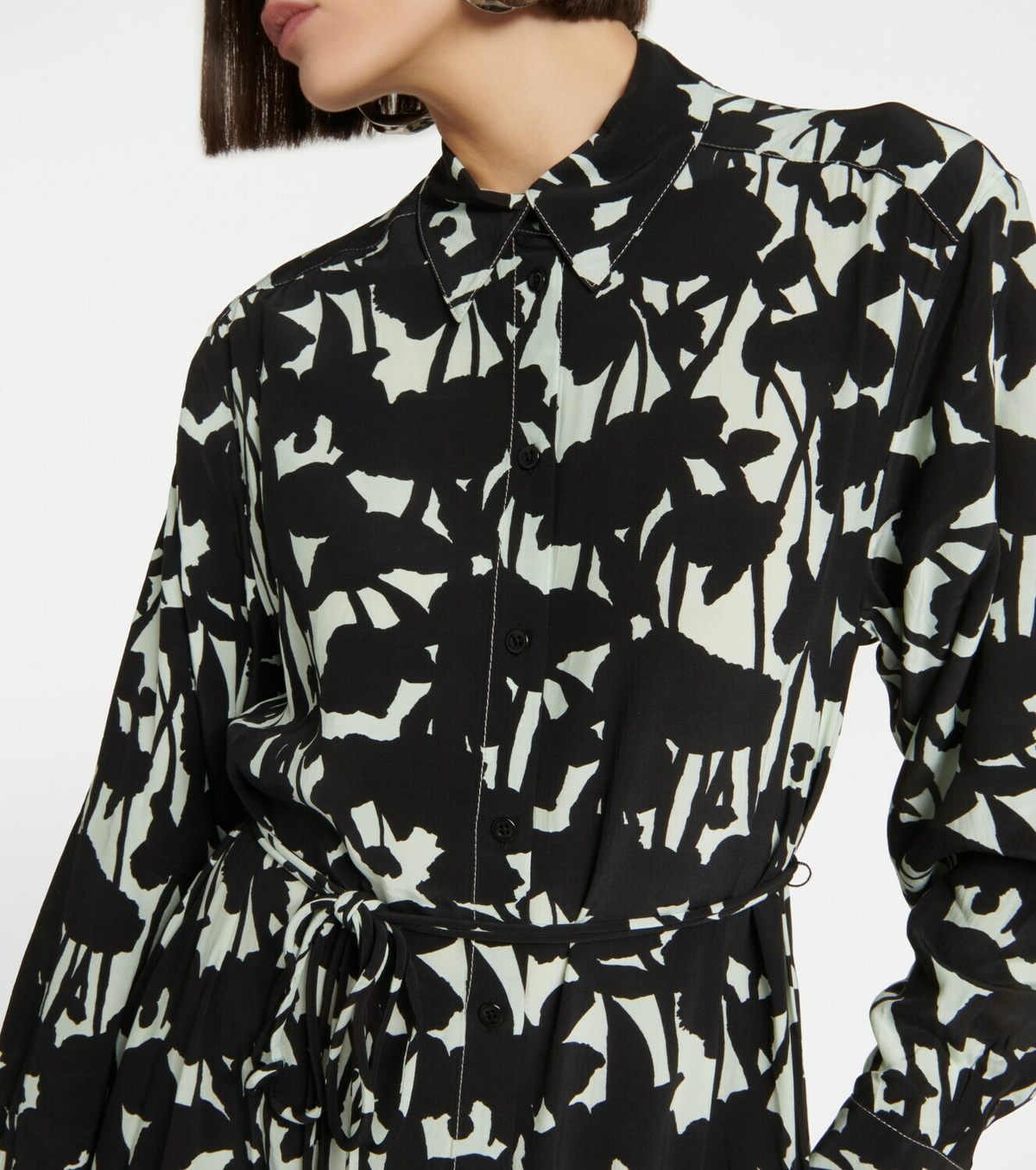 Proenza Schouler Floral shirt dress Proenza Schouler