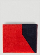 Y-3 - Logo Beach Towel in Red
