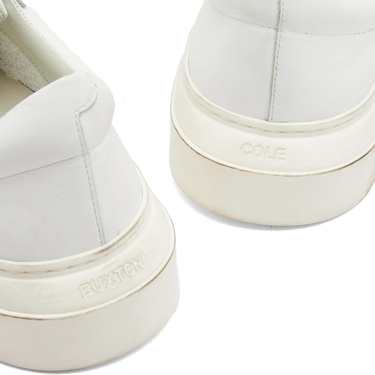 Cole Buxton Men's CB Star Sneaker in White