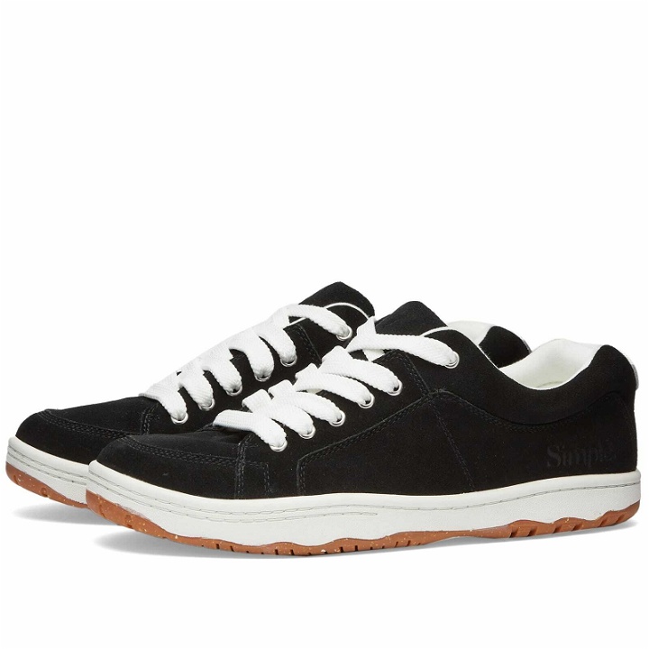Photo: Simple Men's OS Standard Issue Sneakers in Black