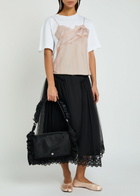 Simone Rocha Pillowcase Ruffled Nylon Shoulder bag - Black - One Size