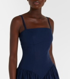 Gabriela Hearst Oriana linen maxi dress