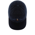 Polo Ralph Lauren Men's Cord Baseball Cap in Hunter Navy