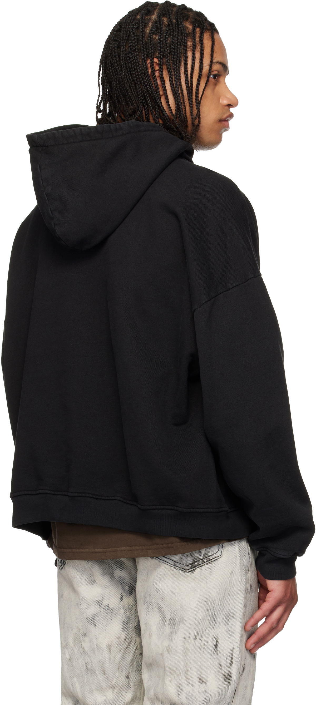 ALEXANDER DIGENOVA Black 'Heaven is Where' Hoodie