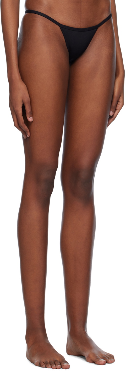 ÉTERNE Black Thea 90s Bikini Bottom
