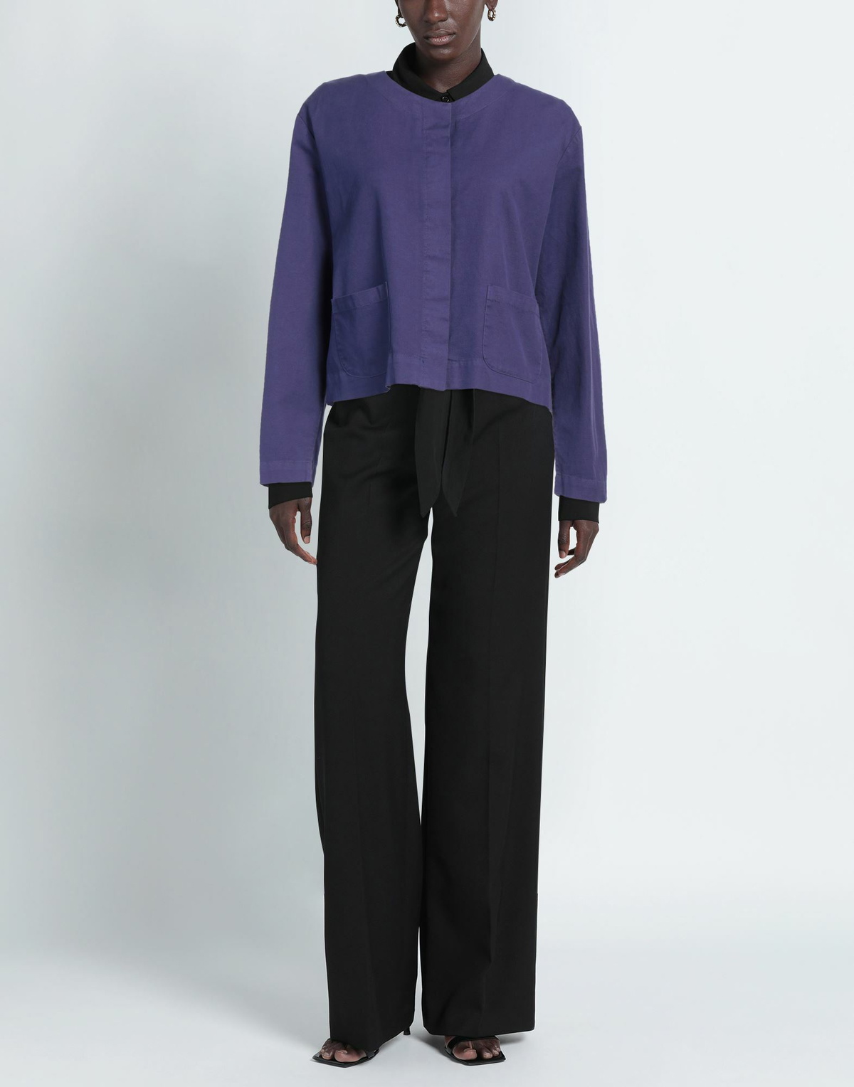 Alessia Santi Womens Jacket in Purple