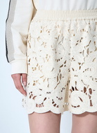 Moncler Embroidery Anglaise Shorts