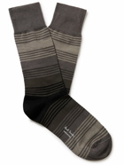 Paul Smith - Striped Cotton-Blend Socks