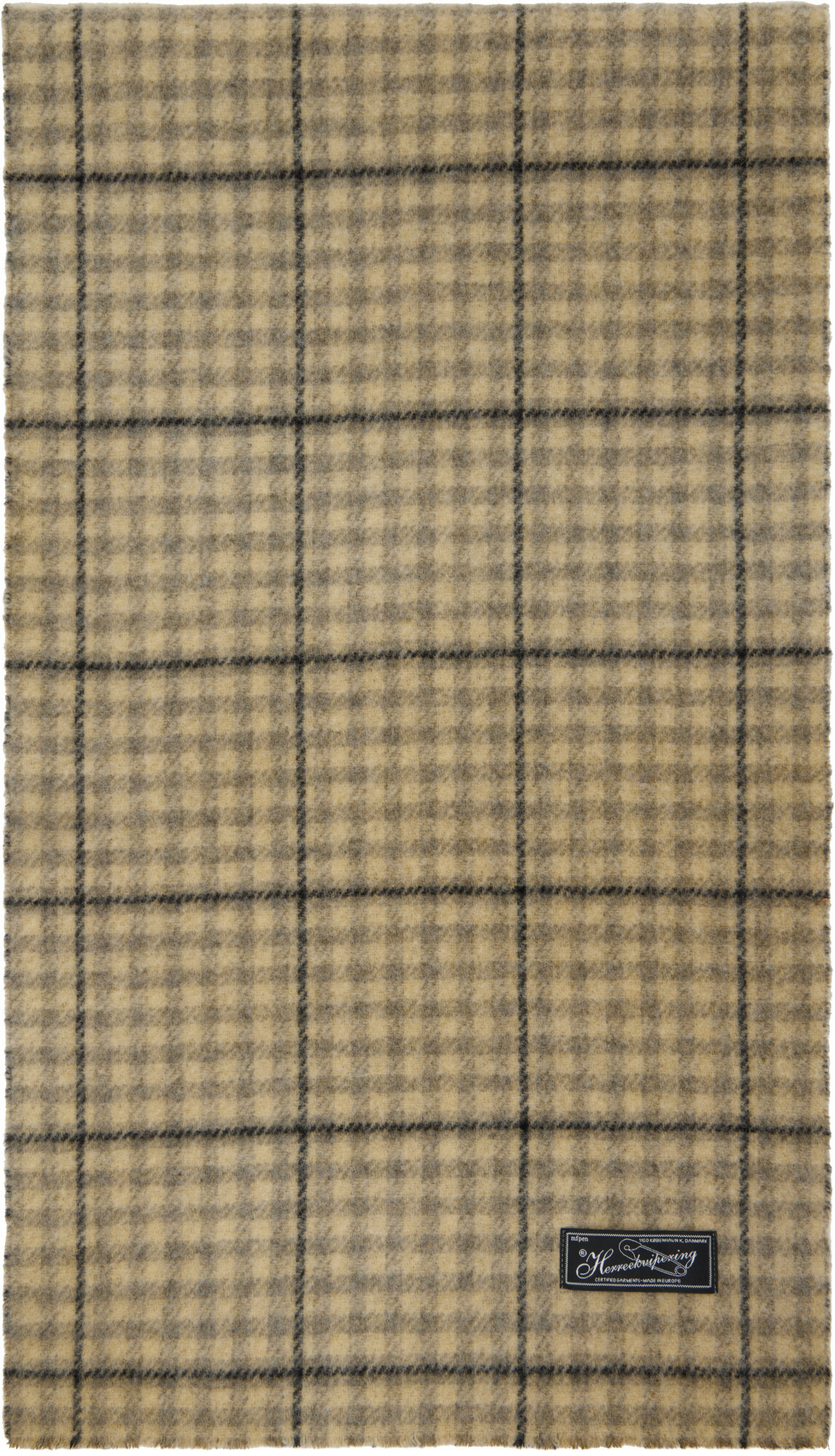 mfpen Beige Facade Scarf