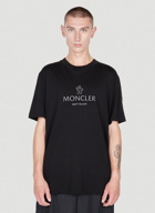Moncler - Logo Print T-Shirt in Black