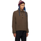 Dries Van Noten Brown Wool Sweater