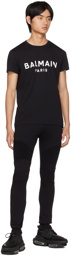 Balmain Black Printed T-Shirt