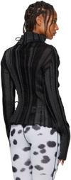 A. ROEGE HOVE Black Ida Turtleneck