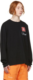 Rhude Black Porceline Long Sleeve T-Shirt